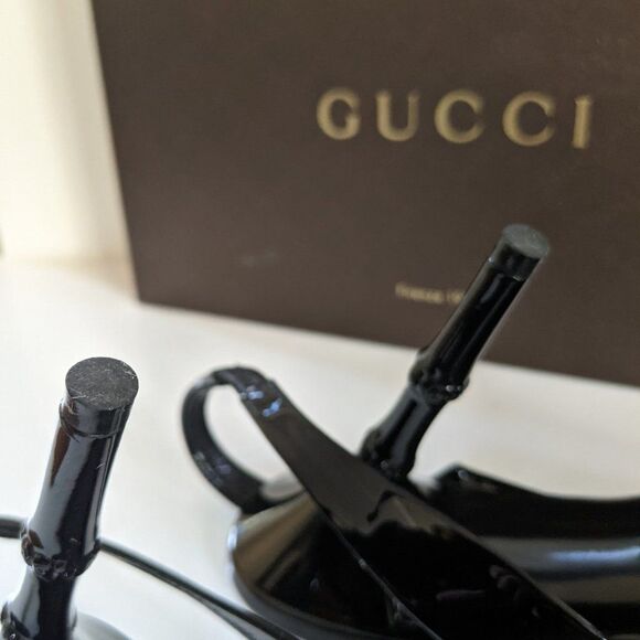 Gucci Vernice Crystal Sandal - Picture 7 of 12